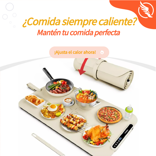 Tapete calentador de alimentos Mercury®: Temperatura perfecta siempre
