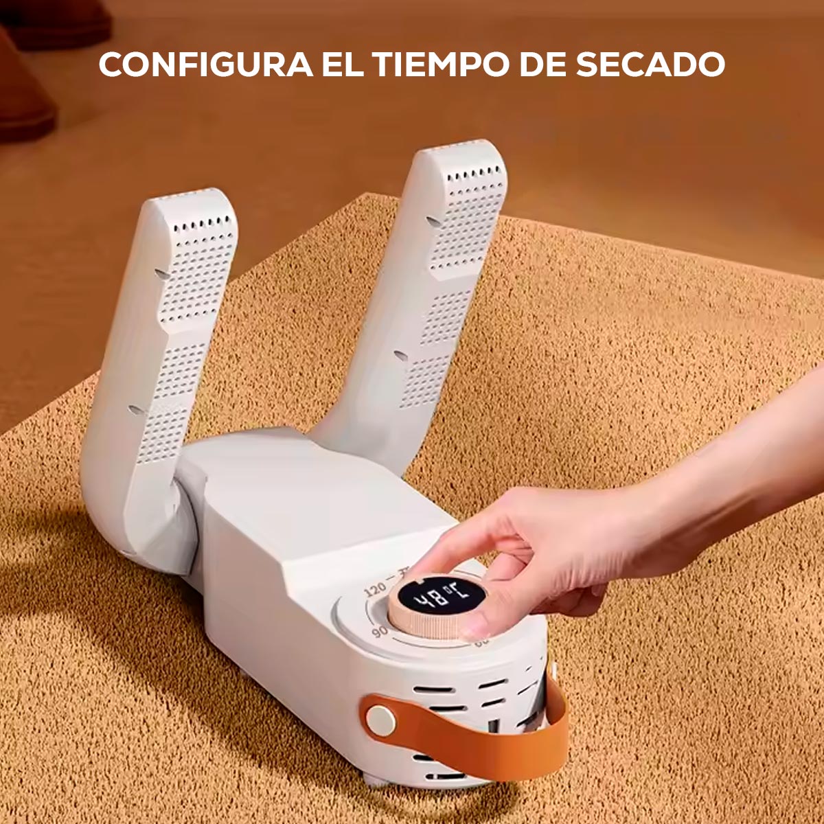 ⚡ Secador Eléctrico de Zapatos – Portátil, Inteligente y Rápido.