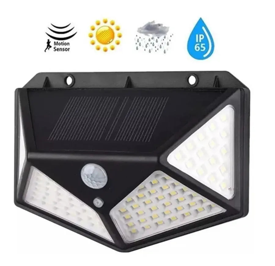💡 Lámpara Solar LED con Sensor de Movimiento (900 LM).