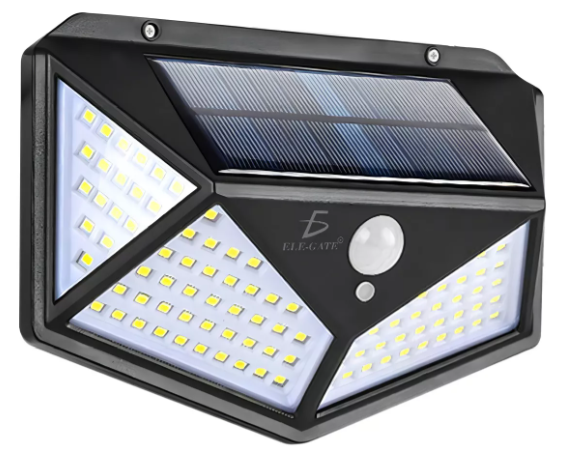 💡 Lámpara Solar LED con Sensor de Movimiento (900 LM).