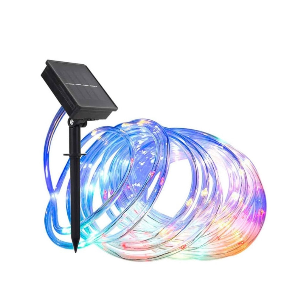⭐ Manguera LED Solar – Luz Mágica para tu Navidad!