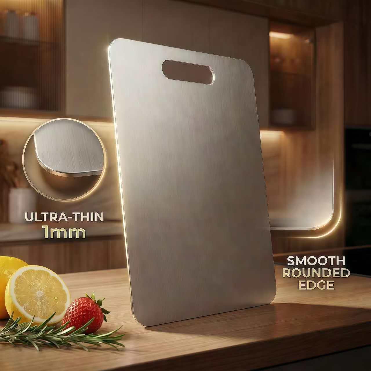 Pack de 3 Tablas Higiénicas de Acero Inoxidable.