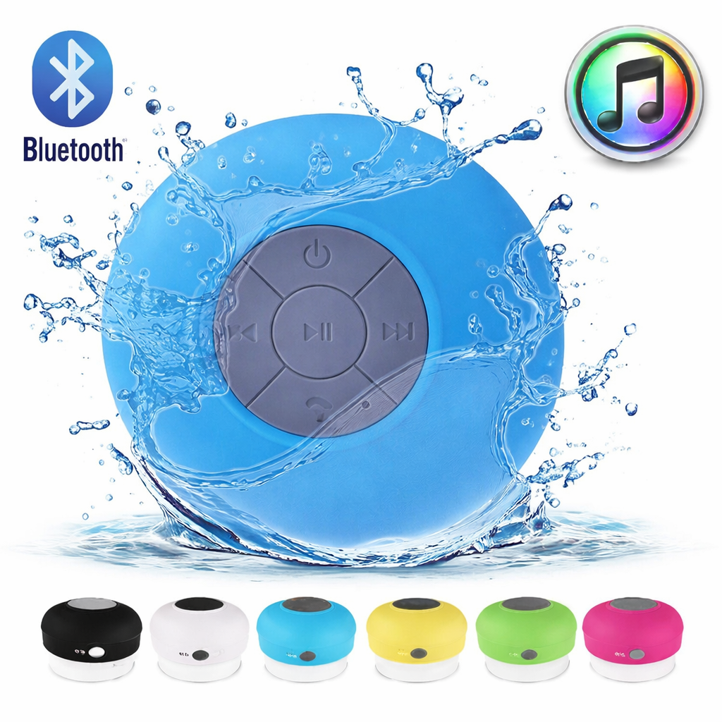 🔊 Mini Parlante Bluetooth Impermeable para Ducha.