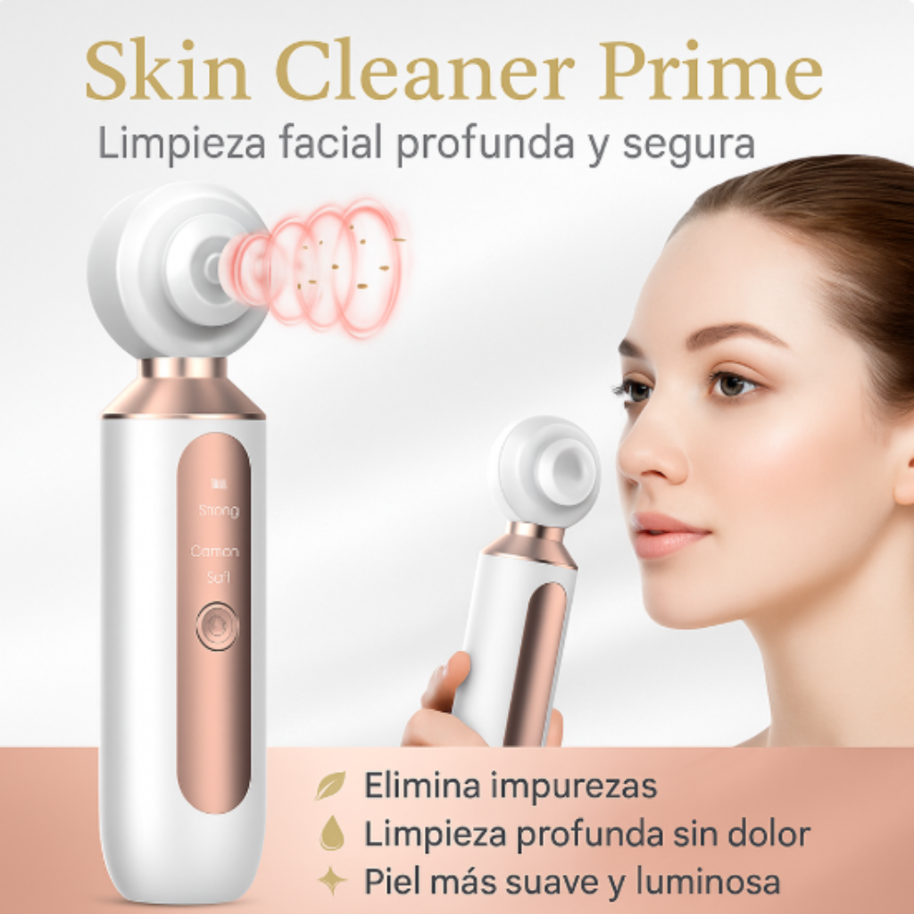 ✨ Aspirador de Poros con Lupa 50× y Luz LED.