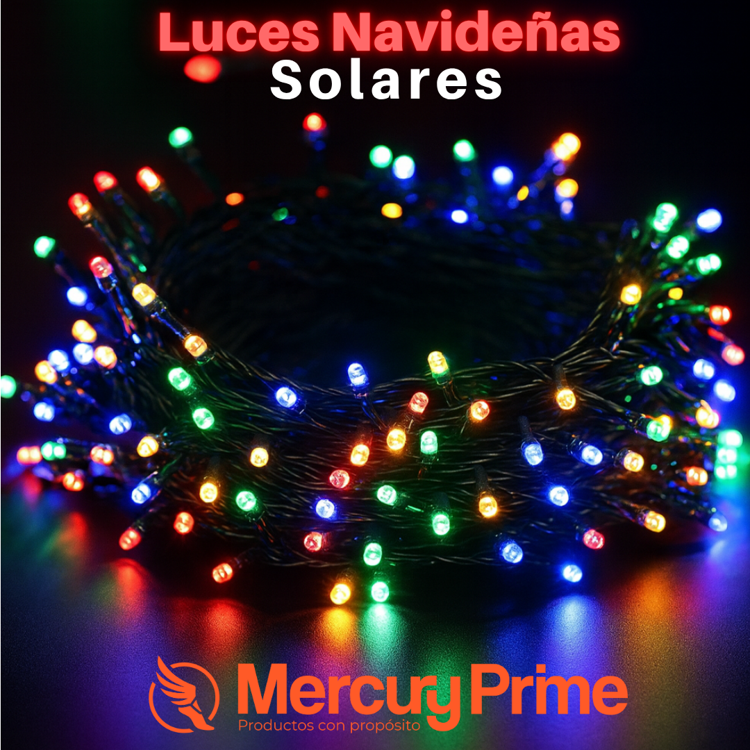 ⭐✨ Luz de Navidad Solar – Ilumina tu hogar con energía limpia 🎄☀️