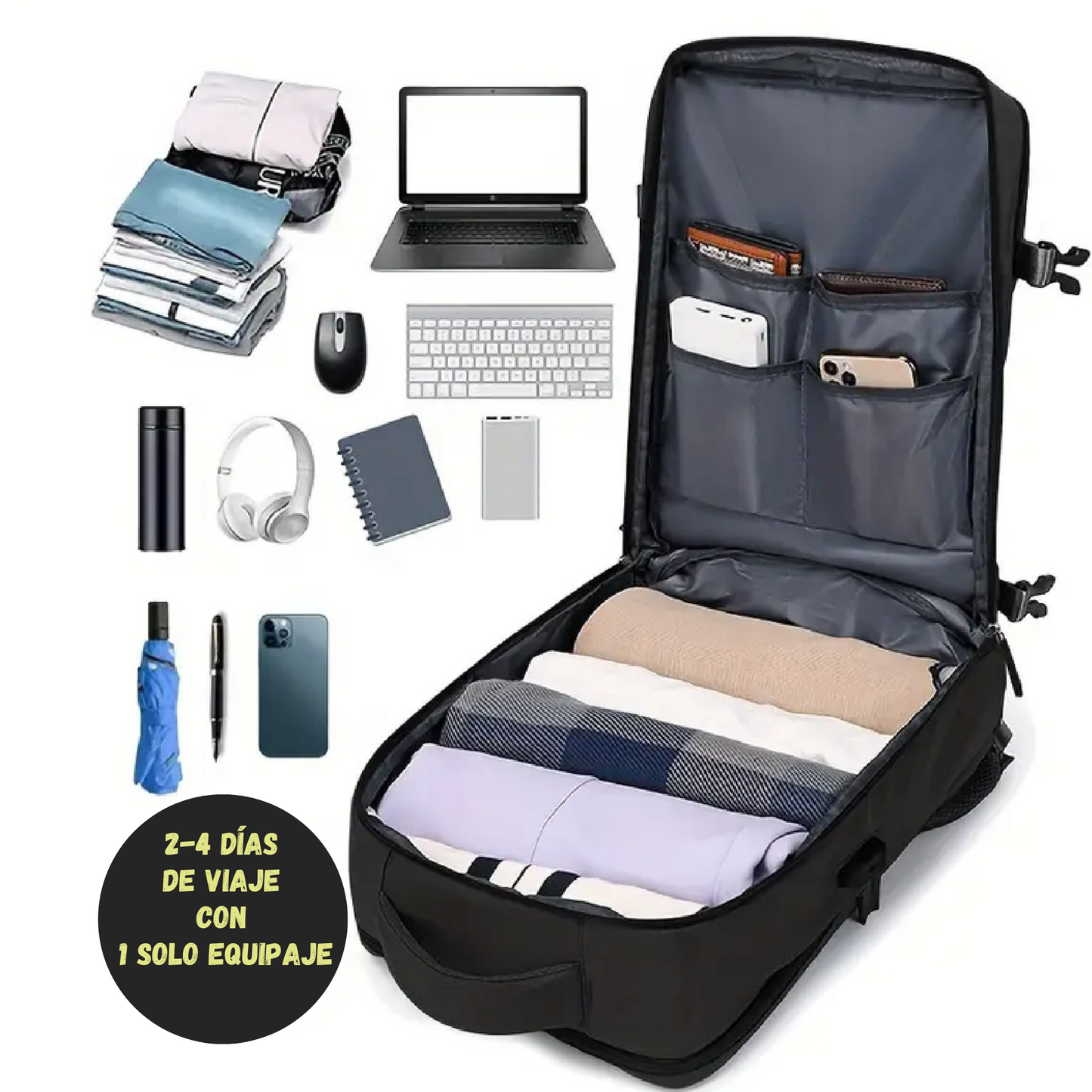 Maleta Mochila Multifuncional Pro.