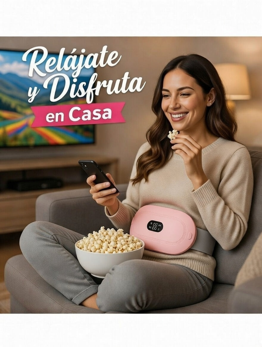 Faja Térmica y masajeador Menstrual RelaxPro.